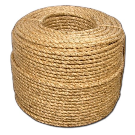 T.W. Evans Cordage Co. 1/2. x 600 ft. Premium Manila Rope 24-004